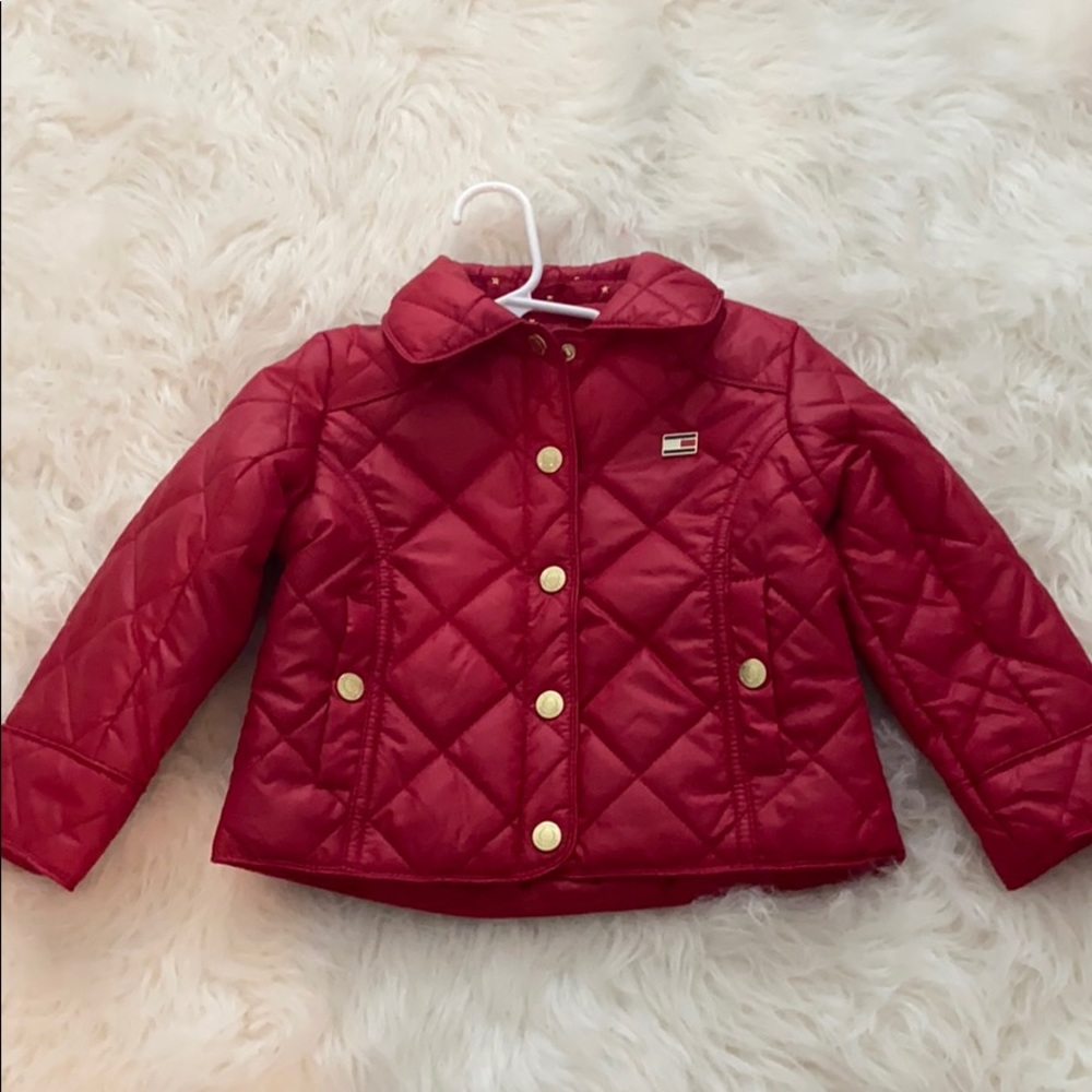 Tommy Hilfiger kids red Jacket